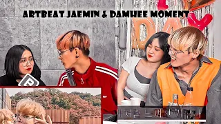 Artbeat Jaemin and Damhee cute & sweet Friendship moment