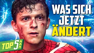 5 Auswirkungen von Spider-Man: No Way Home - Was sich jetzt ändert!