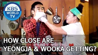 How close are Yeongja & Wooka getting? [Stars' Top Recipe at Fun-Staurant/ENG/2020.07.14]