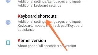 Redmi note 7 me keyboard shortcuts change kaise kare, keyboard shortcuts settings