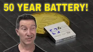 EEVblog 1595 - 50 Year Chinese Nuclear Diamond Battery!