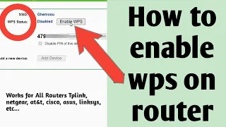 WPS Button On Router Not Working? How to Enable WPS on Router? Devicessetup.com