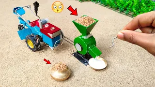 Top the most creatives science projects Mini The Q ! making miniature for water pump|diy flour mill