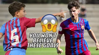 MIND-BLOWING GOALS FROM FC BARCELONA'S ACADEMY (September 2021) 🤯⚽🚀