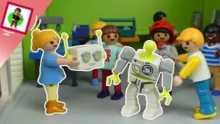 Playmobil Film "Das Kinder-Schulprojekt Roboter" Familie Jansen / Kinderfilm / Kinderserie