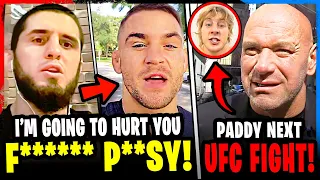 Islam Makhachev SENDS A WARNING to Dustin Poirier! Dana White PISSED at Conor McGregor! Joe Rogan