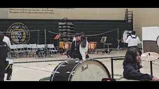 End Of School Year Drumline Performance - Double Agent Coachella Valley High School