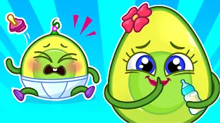 Mommy, Let's Taking Care of Baby 👶💖 Sibling Don't Cry!😭 || Kids Cartoon by Pit & Penny Stories🥑✨