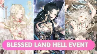 Love Nikki New Hell event: Blessed Land /a.k.a Heaven's Favor Gameplay + suit breakdown.