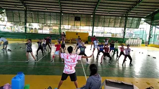 Cheerdance Competition Practice.  G-10 Garcia#Tribal Concept