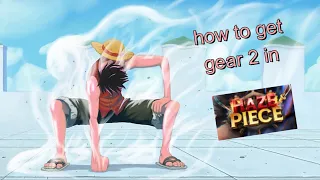 how to get gear 2 in haze piece