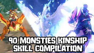 EVERY KINSHIP SKILL SHOWCASE (NAME A TO Z ORDER) AS AUG 20 2021 - MONSTER HUNTER STORIES 2