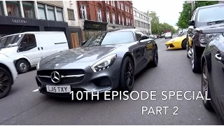 London Supercar Insanity #10.5 - AMG GT, Carrera GT, Aventador Revs + More!