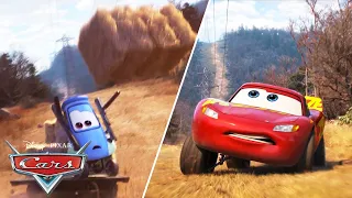 How Does Lightning McQueen Train for a Race? | Pixar Cars