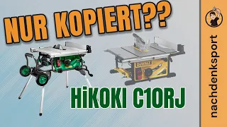 Eine günstige DeWalt Alternative?? HiKOKI C10RJ Tischkreissäge