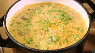 Marco Pierre White recipe for Beef Stroganoff