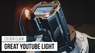 A great Youtube video light - Colbor CL60R review