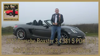 2013 Porsche Boxster 3.4 981 S PDK 2dr FD63EVF | Review and Test Drive