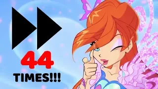 Winx Club Season 7 Butterflix Dance but it gets *faster* whenever Bloom appears...