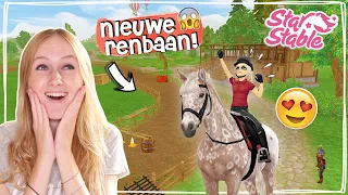 DE UPDATE WAAR WE ALLEMAAL OP HEBBEN GEWACHT! NIEUWE RENBAAN! 🤩 | Star Stable | Daphne draaft door