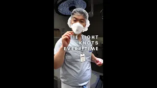 One Handed Surgical Knot - How to Slide Perfect Knots Every Time