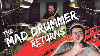 Drummer reacts to Steve Moore - The Mad Drummer - Brick Mistress (Fight the System)