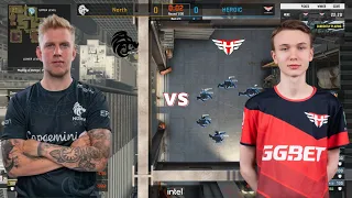 North vs Heroic - VERTIGO map 2 - DreamHack Open Fall 2020