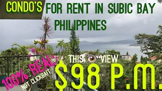 Condo's for Rent from $98 p.m. Subic Bay Philippines