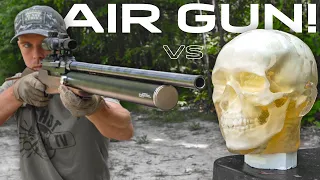 The World's Most Powerful AIR GUN vs Human Head!! (ZEUS 72 CAL)