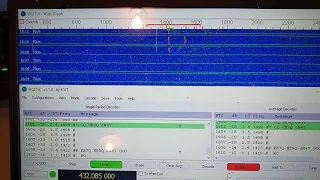 HB9Q Moonbounce Signal 70cm