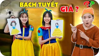 Đại Chiến Bạch Tuyết Thật VS Bạch Tuyết Giả ♥ Min Min TV Minh Khoa