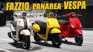 SINO ANG KING NG CLASSIC SCOOTER? FAZZIO, PANAREA OR VESPA?