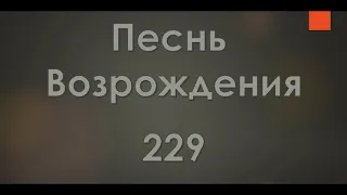 №229 Построил на Крови Христа навек надежду | Песнь Возрождения