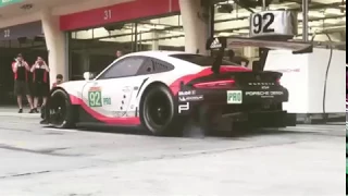 Porsche 911 RSR Sound Check LOUD