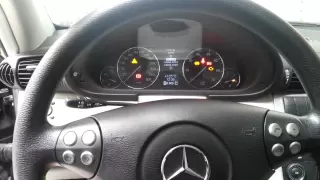 Mercedes-Benz C-Class W203 2005 Reset Service