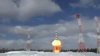 *запуск тяжёлый ракеты* с Байконура