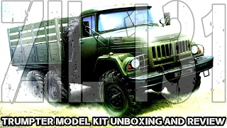 Trumpeter 1/35th Russian Zil-131 Unboxing and Review Video