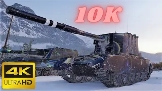 FV4005 Stage II  10K Damage 9 Kills World of Tanks Replays ,WOT tank games