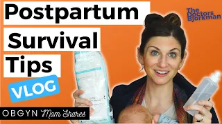 OBGYN Mom Shares Secrets for Making It Through the First Week Postpartum