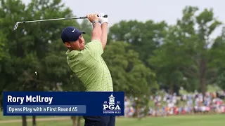 Rory McIlroy Shoots Five-Under Par 65 | Round 1 | PGA Championship | 2022