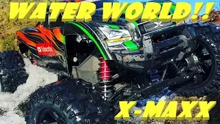 TRAXXAS X MAXX RC TRUCK WATER PROOF??