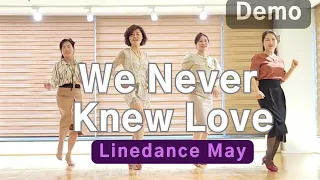 We Never Knew Love Line Dance (Absolute Beginner) - Demo