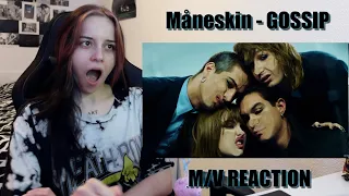 THEY WERE BUTT NAKED??? // Måneskin - GOSSIP ft. Tom Morello M/V REACTION