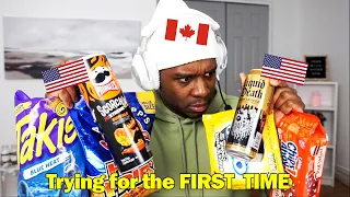 Canadian Tries Popular American Snacks