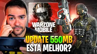 Nova ATUALIZAÇÃO do WARZONE MOBILE está MELHOR?