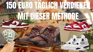 150 € pro Tag verdienen mit dieser Sneaker Reselling Methode / Sneaker Cleaning Tutorial