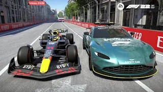 What happens if you overtake a Safety Car | F1 22