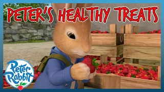 @OfficialPeterRabbit - 😋🍓 Peter's Healthy Treats! 🍓😋 | COMPILATION | Cartoons for Kids