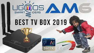 Ugoos AM6 TV Box FASTEST!!! 2019 2.2GHz NEW Features Overkill Crazy Performance # 1 Rankings Chart