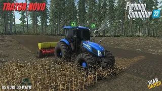 GANHEI UM TRATOR NOVO DO PATRÃO || OS GURI DO MATO || FARMING SIMULATOR 22 || #26 G29